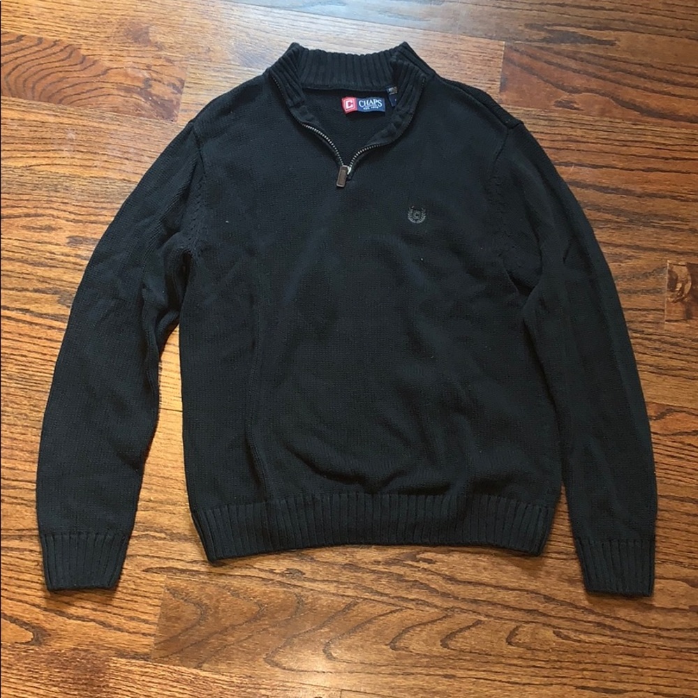 Chaps half zip men’s sweater